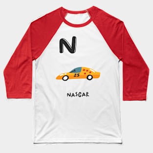 N is Nascar Baseball T-Shirt